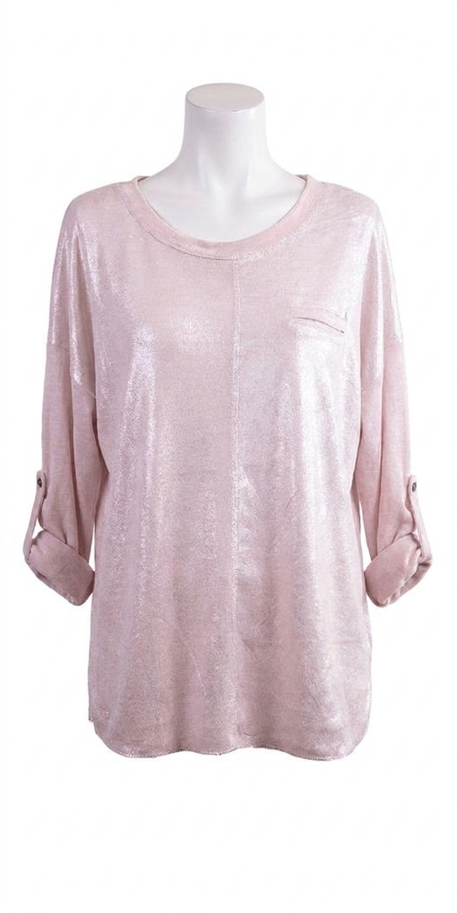 NEW GIGI MODA alicia blouse sweater in pink